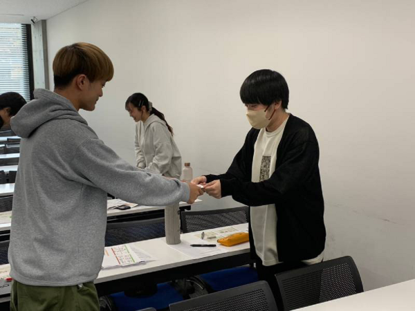 ビジネスマナー練習