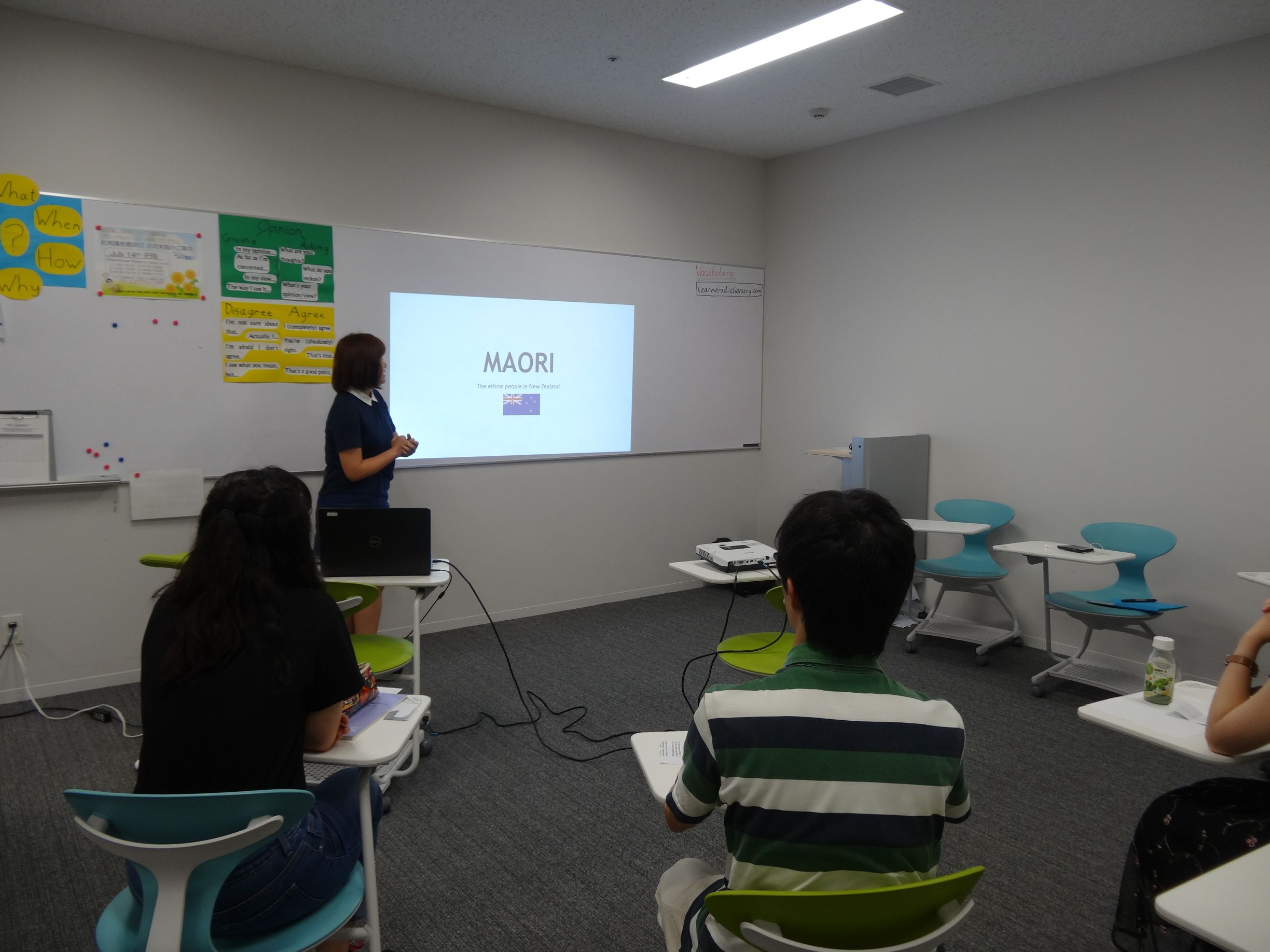 プレゼンテーションの様子