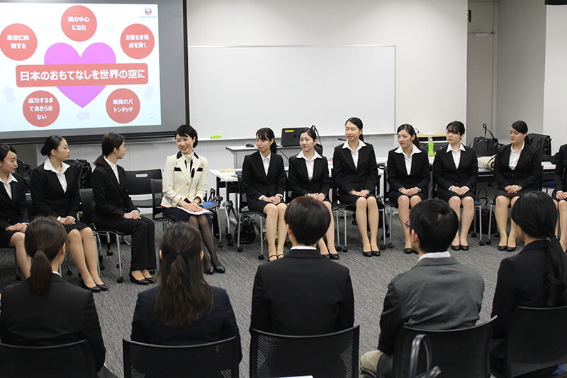 日本航空(JAL)提供「日本のおもてなしを世界の空に」講座