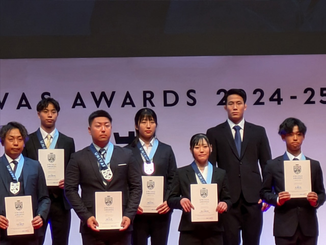 準硬式野球部 森慶旭さんが『UNIVAS AWARDS 2024-25』の優秀賞を
