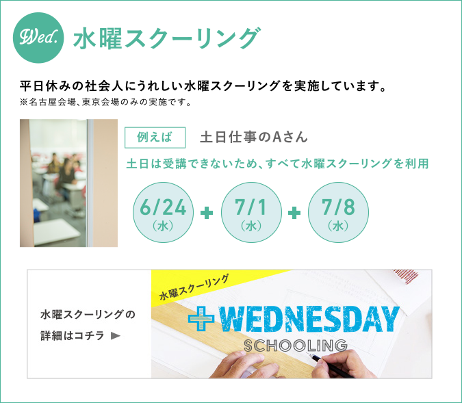 水曜スクーリング