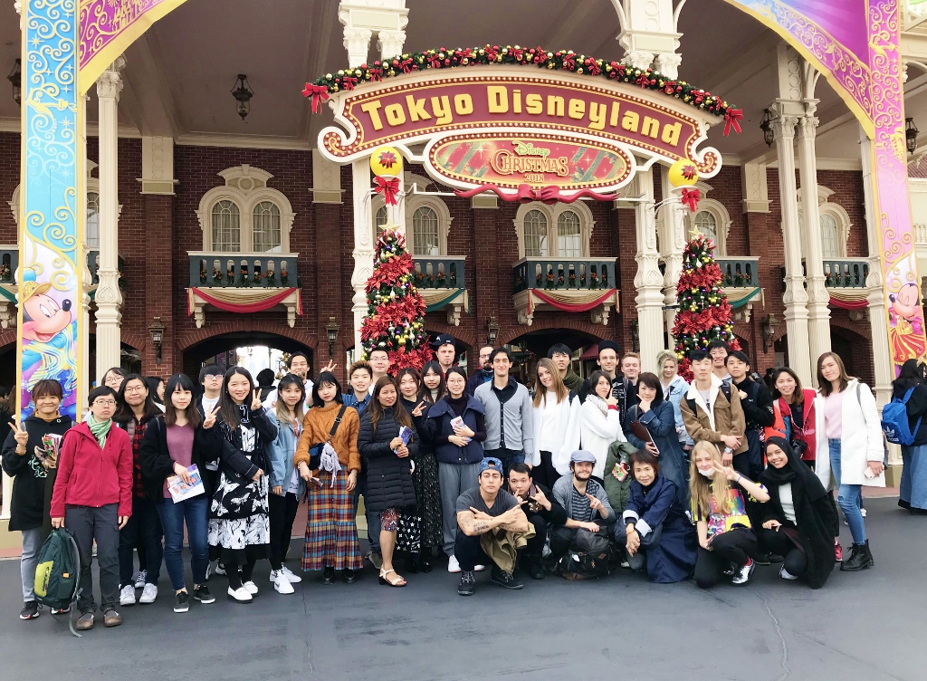 日本語学科校外学習ディズニーランド001