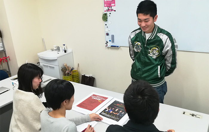 総合デザイン科 授業風景