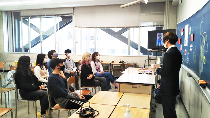 横浜市立みなと総合高等学校の交流会