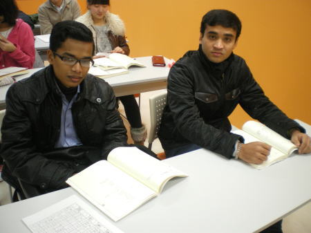 バングラディシュの学生