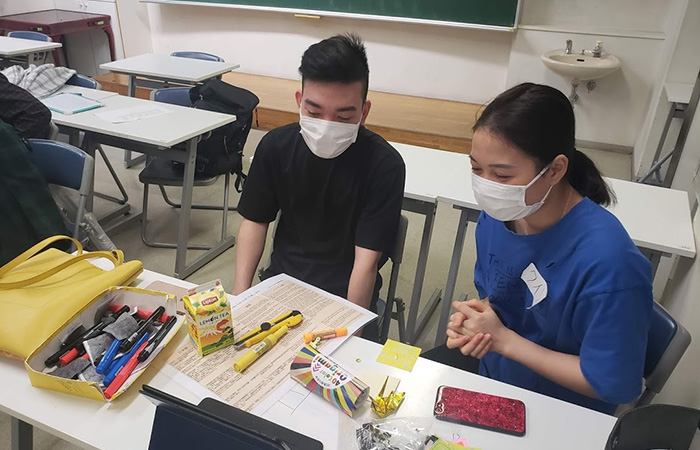 クラーク記念国際高等学校Zoom運動会参加