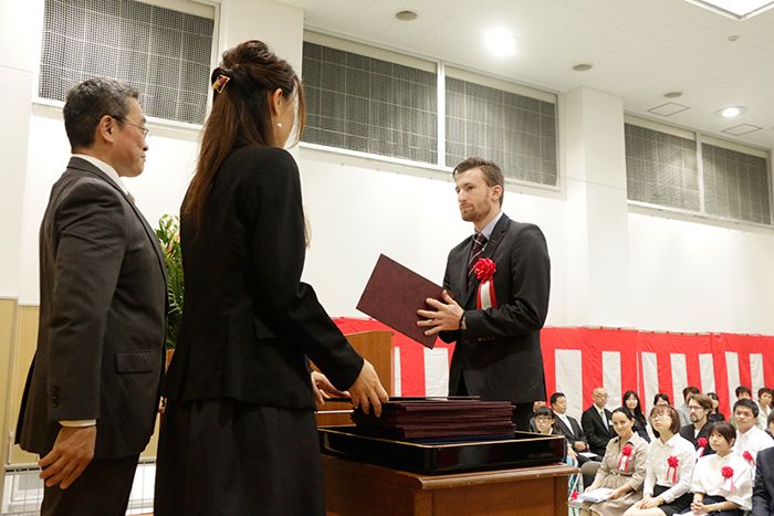 日本語学科・総合日本語科 卒業式