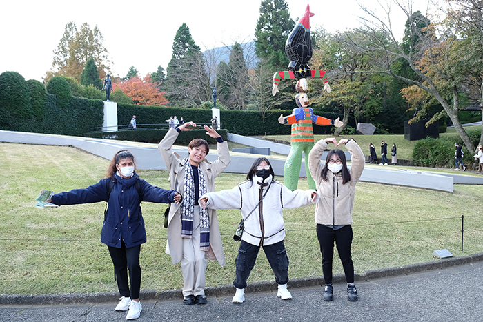 箱根方面へ校外学習に行きました