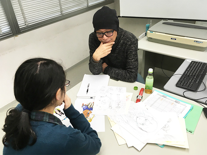 マンガ編集者 筧先生