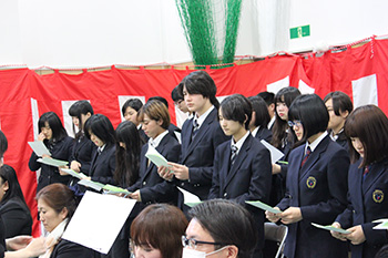 高等課程 卒業式