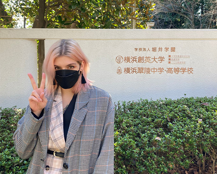 横浜翠陵高等学校の国際理解の授業