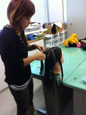 ヘアメイク体験