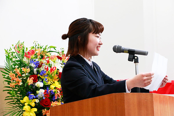 高等課程入学式