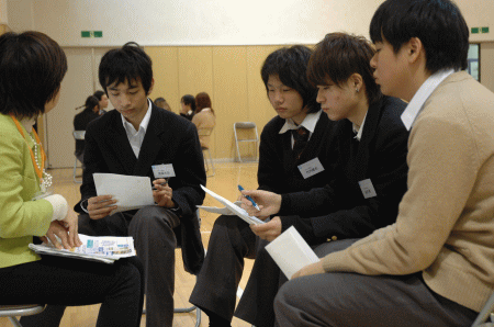 社会人インタビューの実施