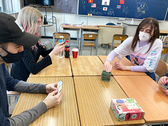 横浜市立みなと総合高等学校の交流会