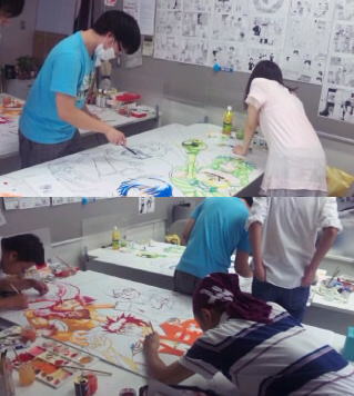 マンガ科大作完成間近