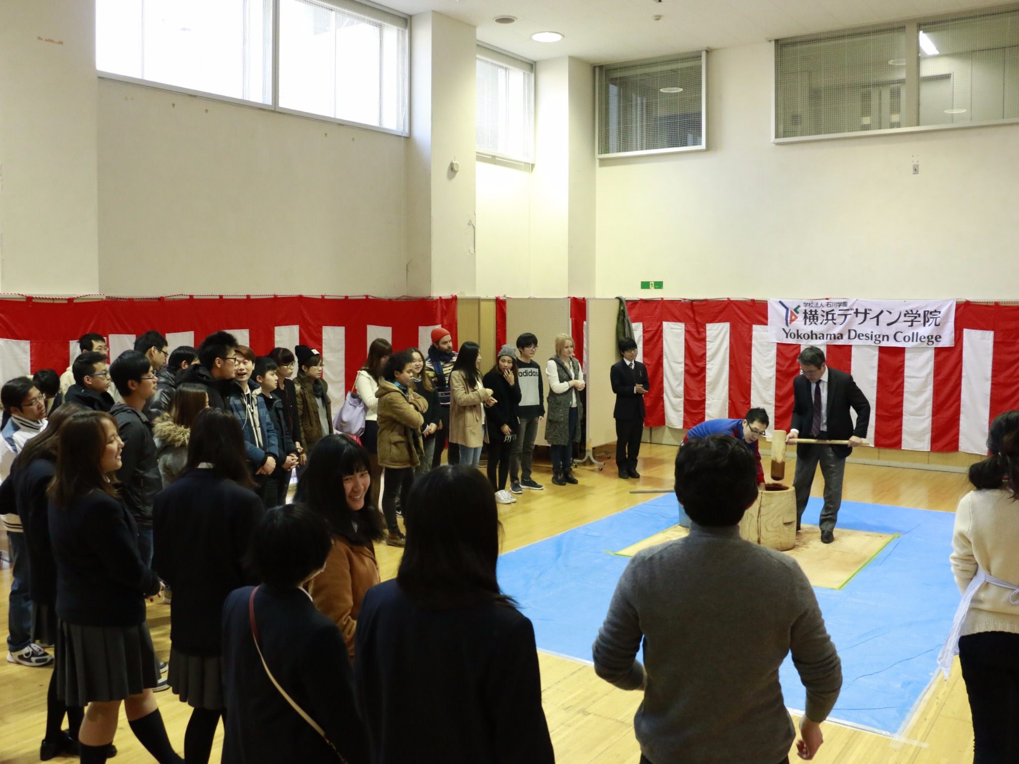 2016 横浜デザイン学院餅つき大会