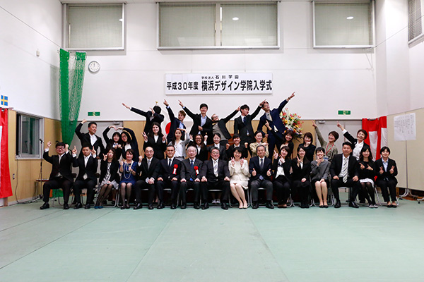 日本語学科入学式