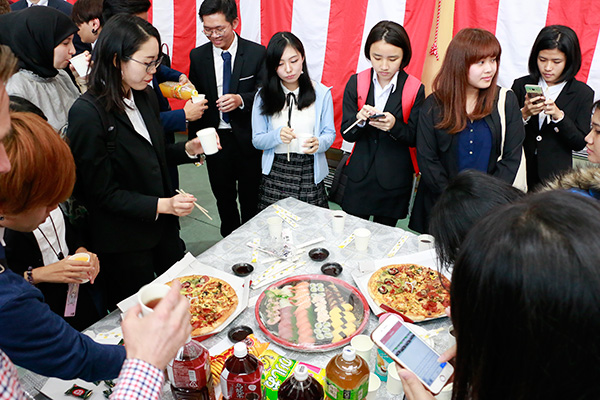 日本語学科入学式