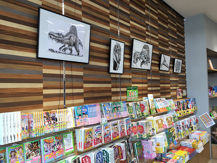 松尾勇飛さん イラストレーション展示