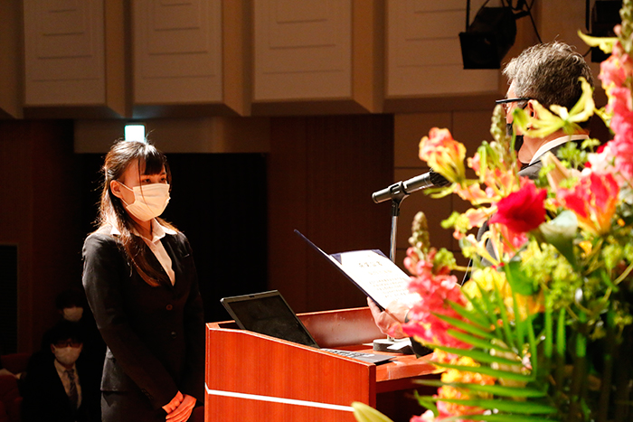 2020年度 高等課程及び専門課程合同卒業証書授与式を挙行いたしました