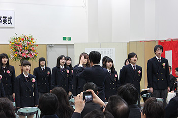 高等課程 卒業式
