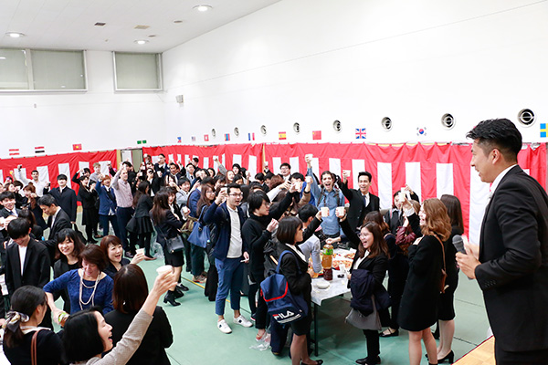 日本語学科入学式