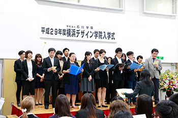 2017年度 日本語学科・総合日本語科の入学式を行いました