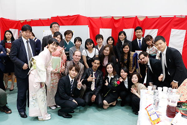 日本語学科 卒業証書授与式