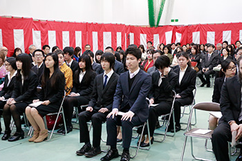 専門課程 卒業式