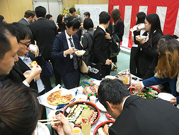 2017年度 日本語学科・総合日本語科の入学式を行いました