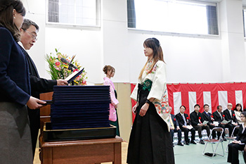 専門課程 卒業式