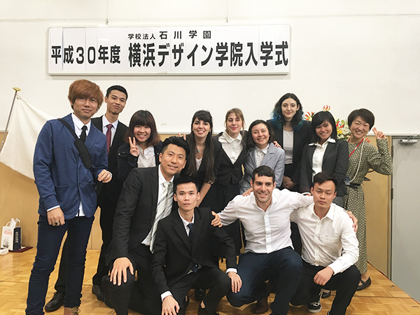 日本語学科入学式